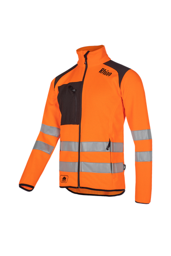 SIP Protection Tundra Flash Strick-Fleece Jacke Warnschutz