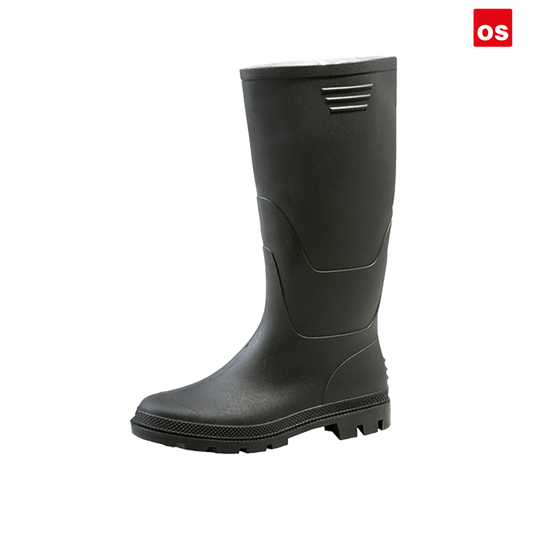 PVC Stiefel, schwarz