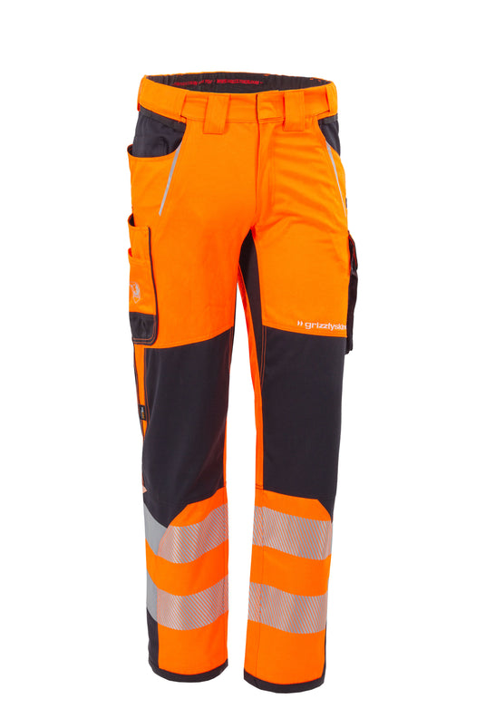 Bundhose IRON Men - l.orange / schwarz