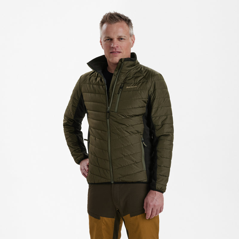 Laden Sie das Bild in Galerie -Viewer, Moor Wattierte Jacke mit Softshell
