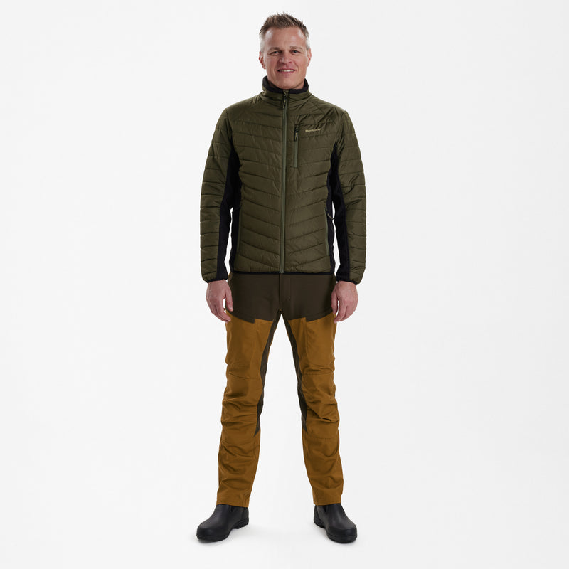 Laden Sie das Bild in Galerie -Viewer, Moor Wattierte Jacke mit Softshell
