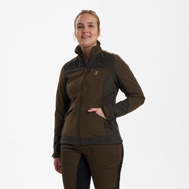 Laden Sie das Bild in Galerie -Viewer, Lady Roja Softshell Jacke
