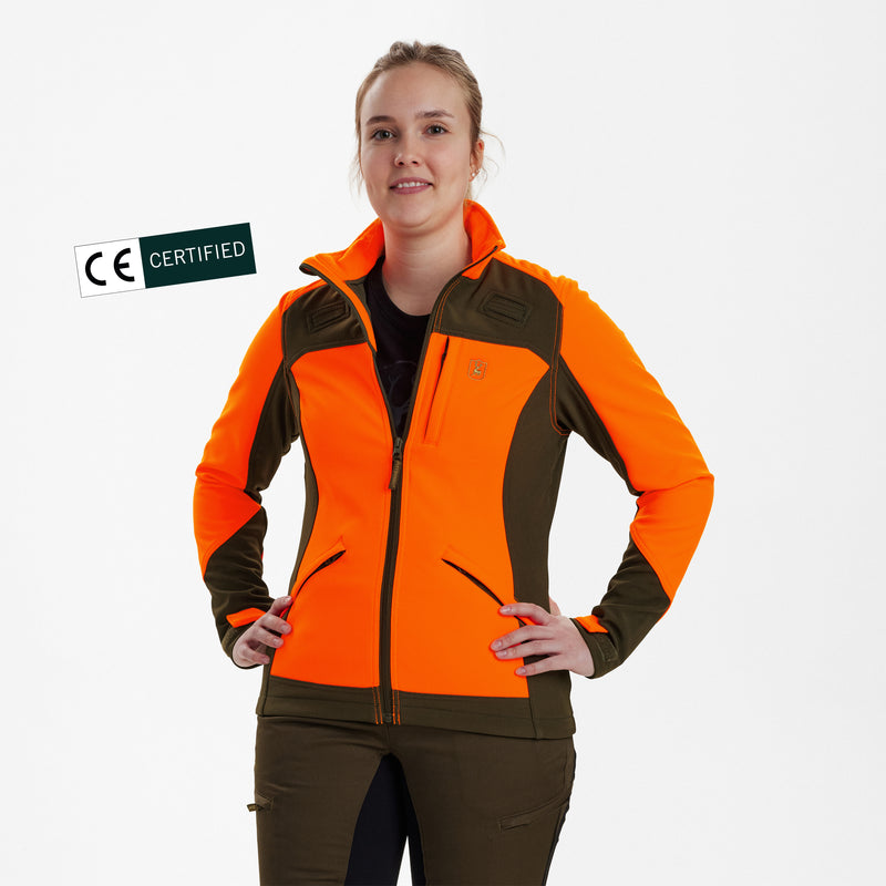 Laden Sie das Bild in Galerie -Viewer, Lady Roja Softshell Jacke
