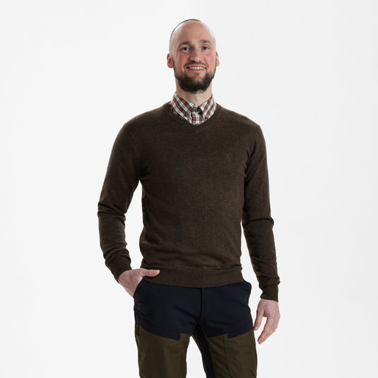 Kingston Pullover mit V-Ausschnitt