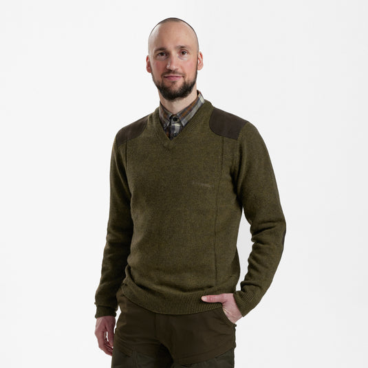 Sheffield Pullover mit V-Ausschnitt