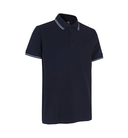 Poloshirt - Kontrast - Stretch - 0522