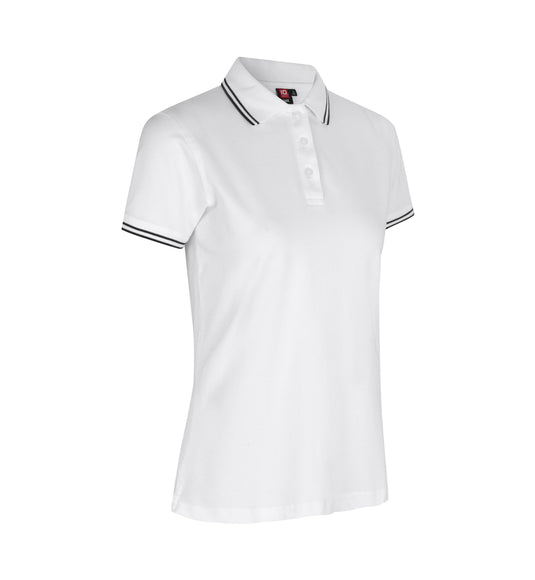 Kontrast Poloshirt - Stretch - Damen - 0523