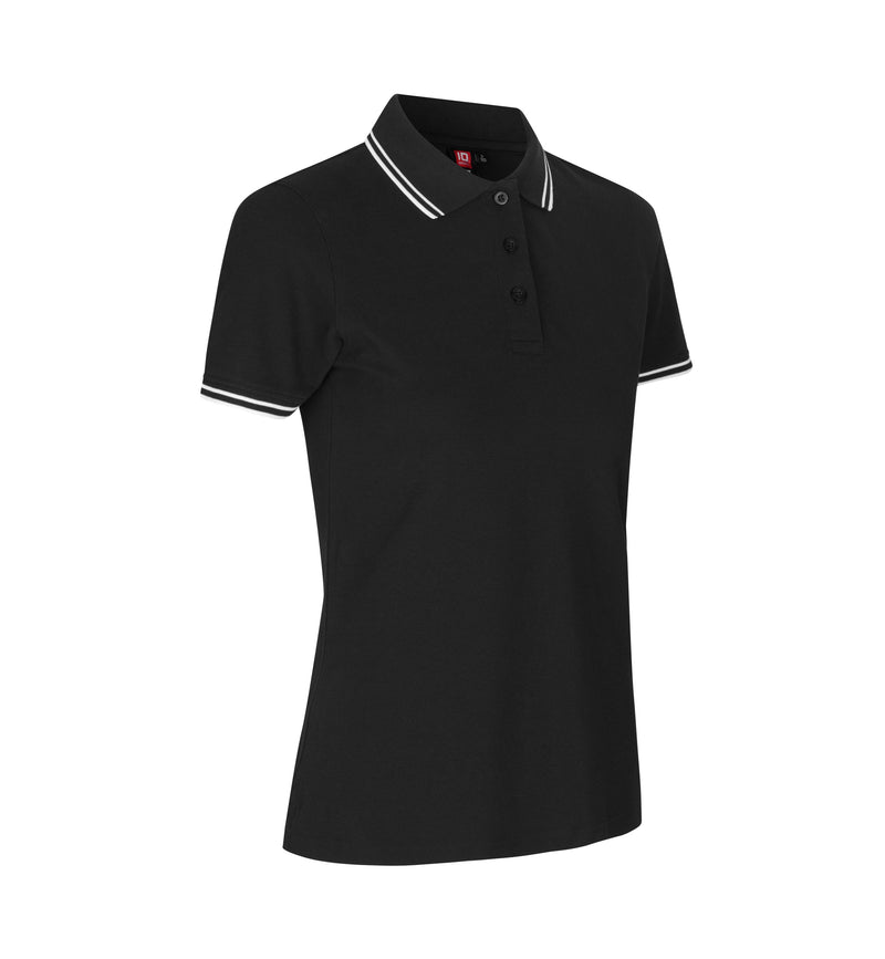 Laden Sie das Bild in Galerie -Viewer, Kontrast Poloshirt - Stretch - Damen - 0523
