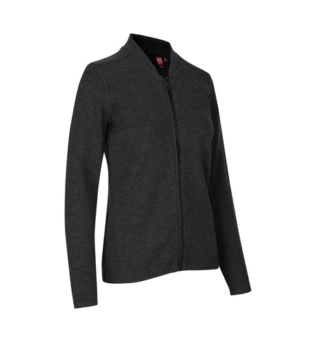 Lässiger Cardigan - Reißverschluss - Damen - 0645