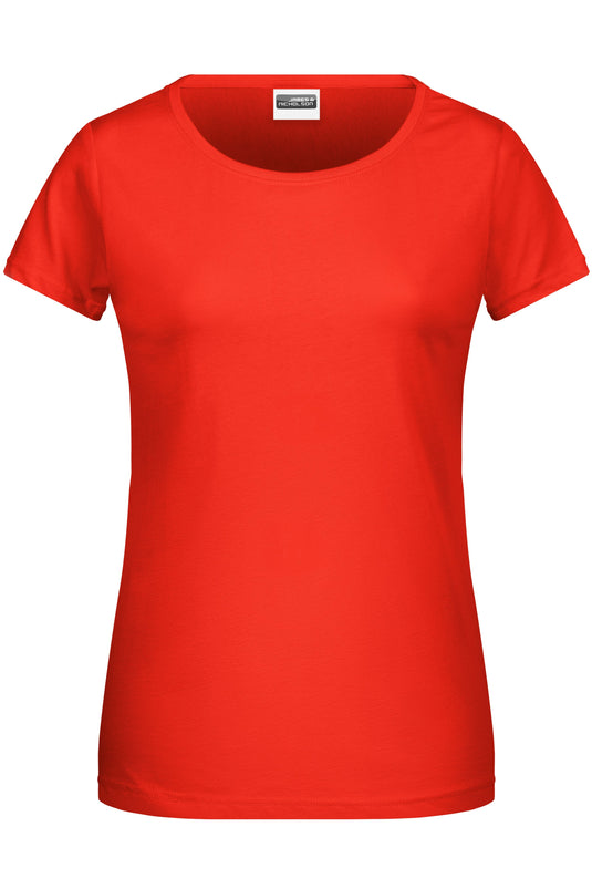 Damen T-Shirt in klassischer Form - 8007