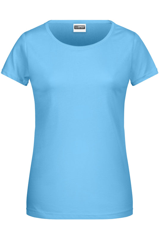 Damen T-Shirt in klassischer Form - 8007