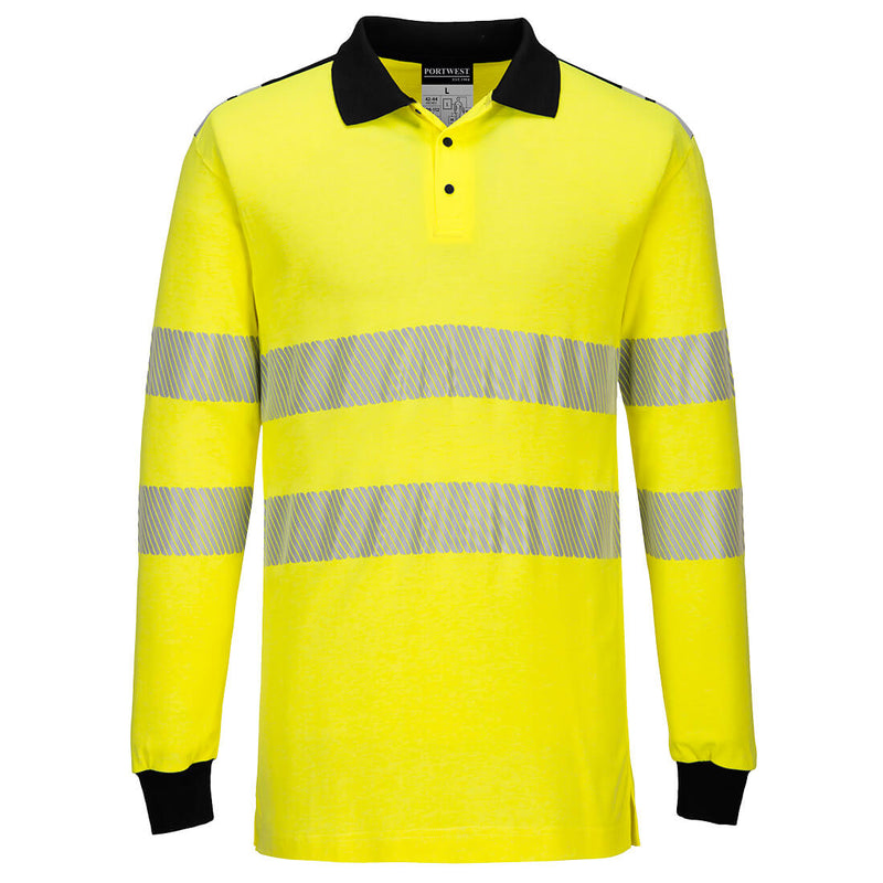 Laden Sie das Bild in Galerie -Viewer, WX3 Flammhemmendes Warnschutz Poloshirt - FR702
