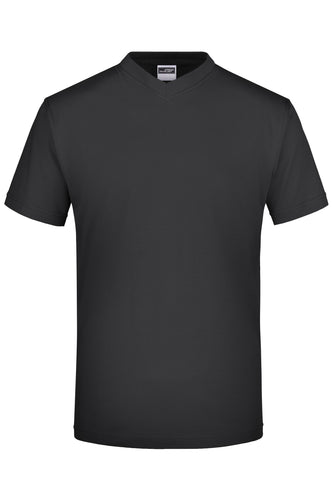 Komfort-V-Neck-T aus Single-Jersey - JN003