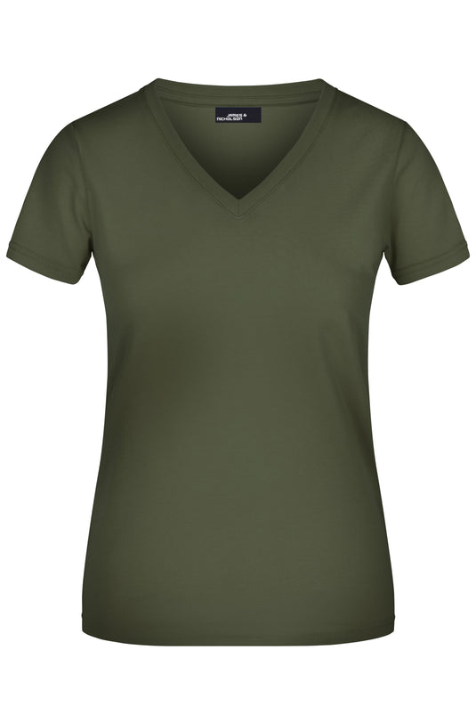 Tailliertes Damen T-Shirt - JN004