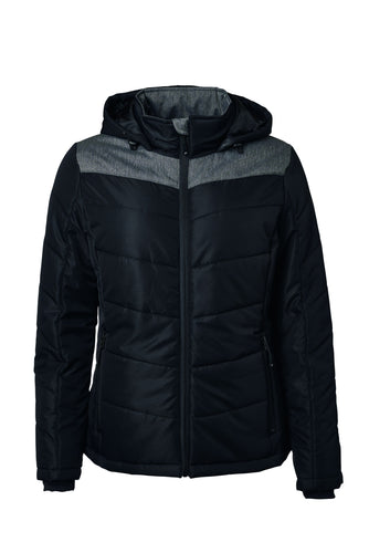 Sportliche Winterjacke mit Kapuze - JN1133