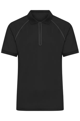 Polo mit Reißverschluss aus Funktions-Polyester für Promotion, Sport und Freizeit - JN1308