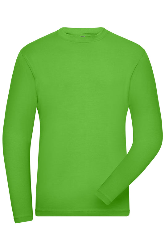 Langarm Shirt aus weichem Elastic-Single-Jersey - JN1804