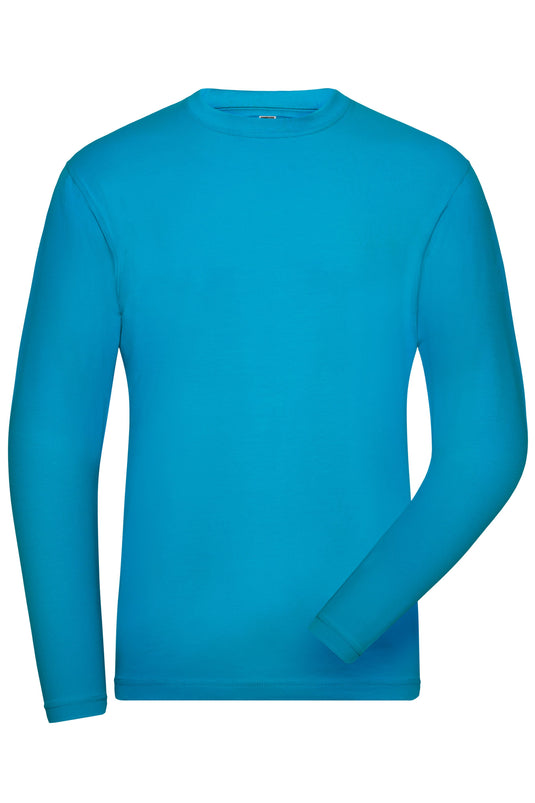 Langarm Shirt aus weichem Elastic-Single-Jersey - JN1804