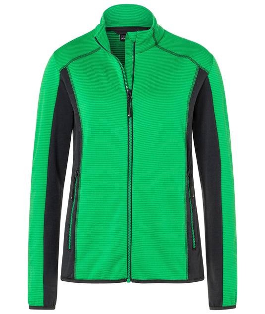 Stretchfleecejacke im sportlichen Look - JN783