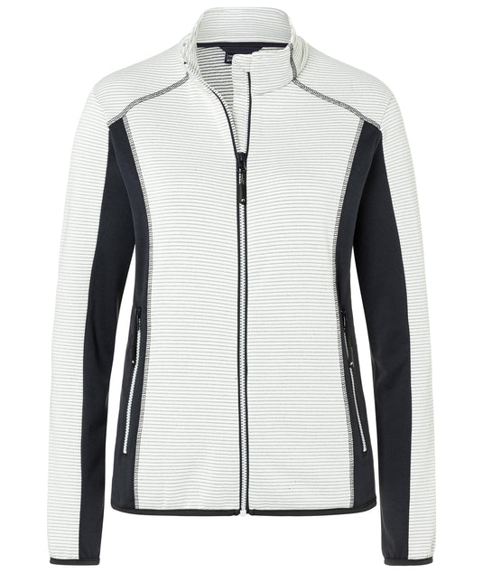 Stretchfleecejacke im sportlichen Look - JN783