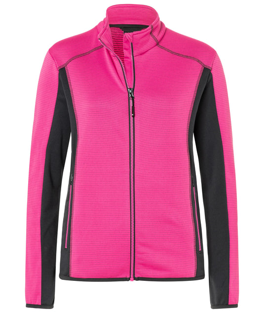 Stretchfleecejacke im sportlichen Look - JN783