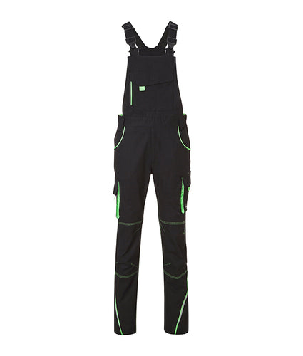 Funktionelle Latzhose im sportlichen Look mit hochwertigen Details - JN848