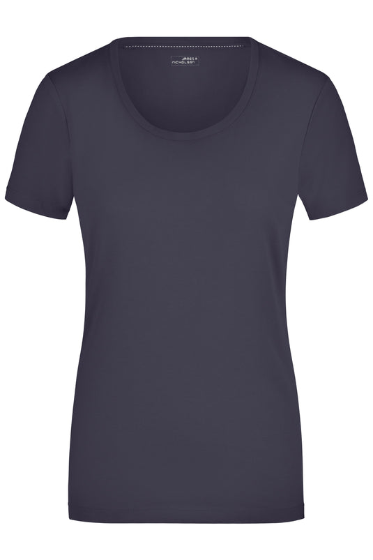 T-Shirt aus weichem Elastic-Single-Jersey - JN926