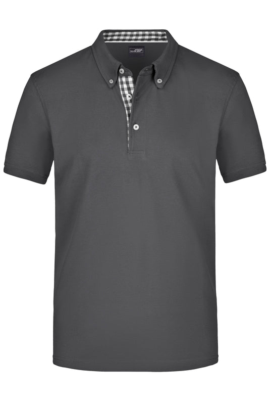 Polo mit Button-Down Kragen - JN964