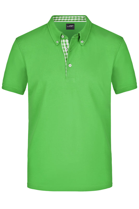 Polo mit Button-Down Kragen - JN964