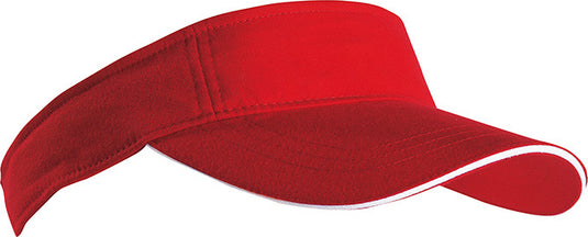 Trendiger Sunvisor mit kontrastfarbigem Sandwich - MB6123