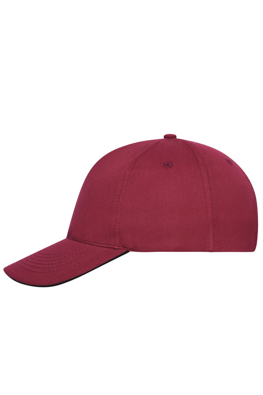 5 Panel Cap mit ungebürsteter Oberfläche - MB6238