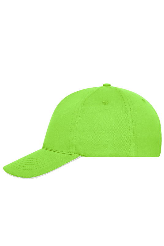 5 Panel Cap mit ungebürsteter Oberfläche - MB6238