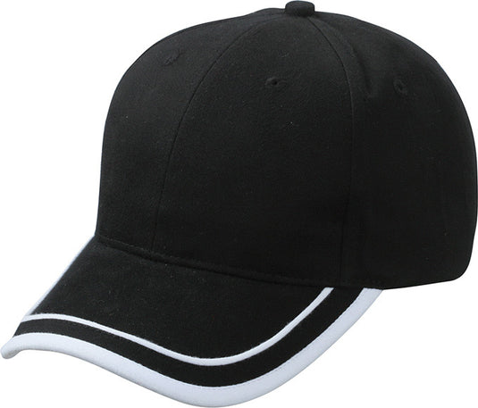 Brushed 6 Panel Cap - MB6501