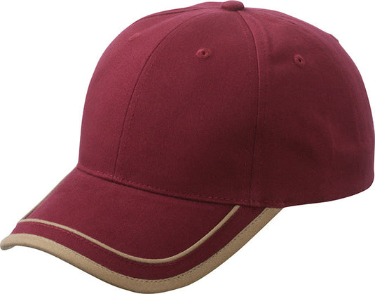 Brushed 6 Panel Cap - MB6501