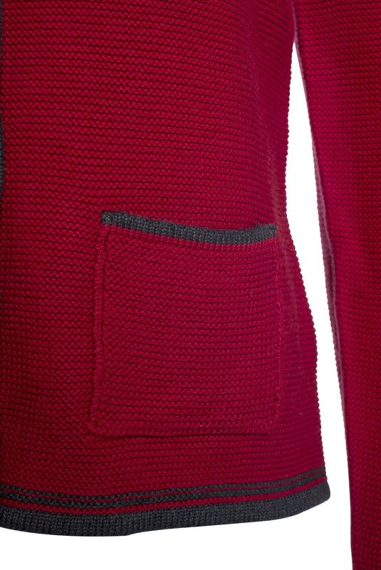 Strickjacke im klassischen Trachtenlook - JN639