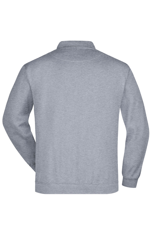 Klassisches Komfort Polo-Sweatshirt - JN041