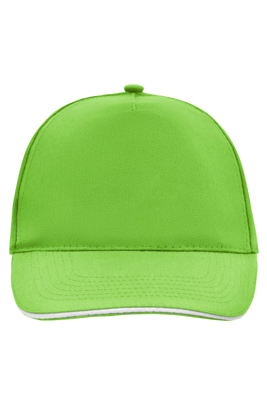 5 Panel Promo Cap mit kontrastfarbigem Sandwich - MB6552