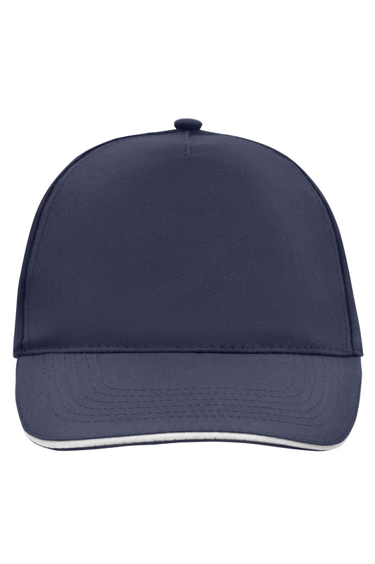 5 Panel Promo Cap mit kontrastfarbigem Sandwich - MB6552