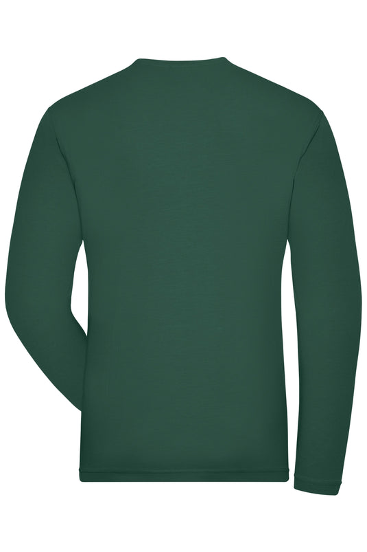Langarm Shirt aus weichem Elastic-Single-Jersey - JN1804