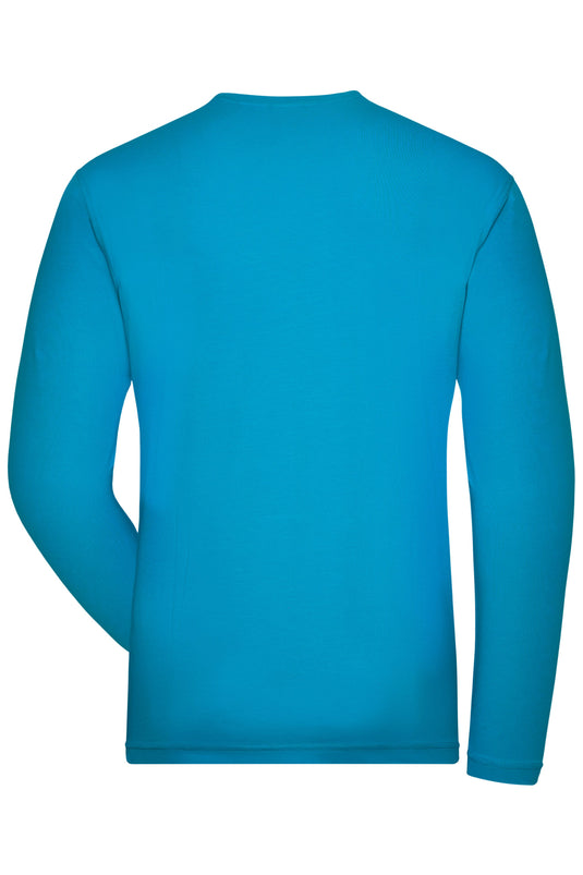 Langarm Shirt aus weichem Elastic-Single-Jersey - JN1804