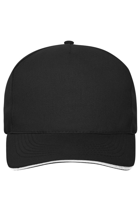 5 Panel Cap mit ungebürsteter Oberfläche - MB6238