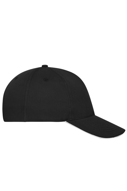 5 Panel Cap mit ungebürsteter Oberfläche - MB6238