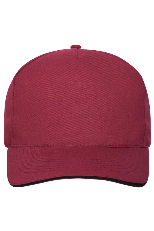 5 Panel Cap mit ungebürsteter Oberfläche - MB6238