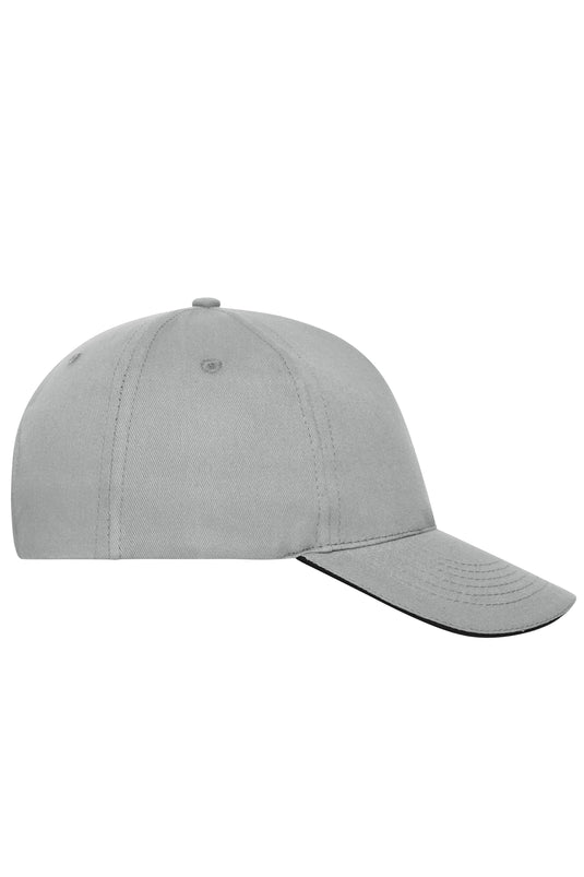 5 Panel Cap mit ungebürsteter Oberfläche - MB6238