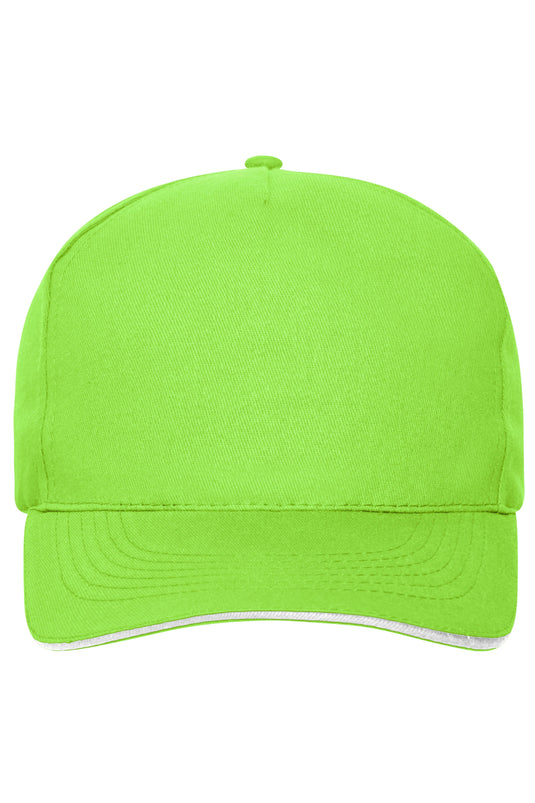 5 Panel Cap mit ungebürsteter Oberfläche - MB6238