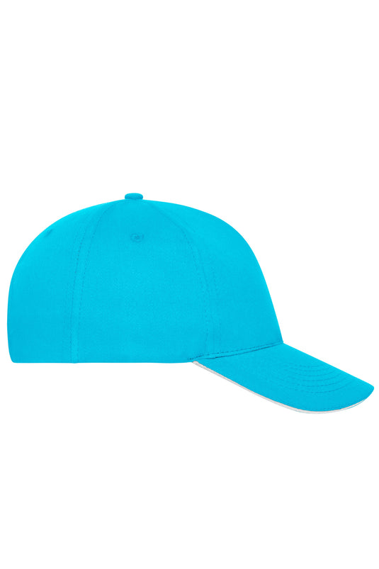 5 Panel Cap mit ungebürsteter Oberfläche - MB6238