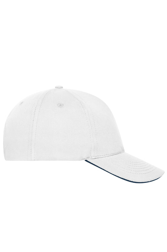 5 Panel Cap mit ungebürsteter Oberfläche - MB6238