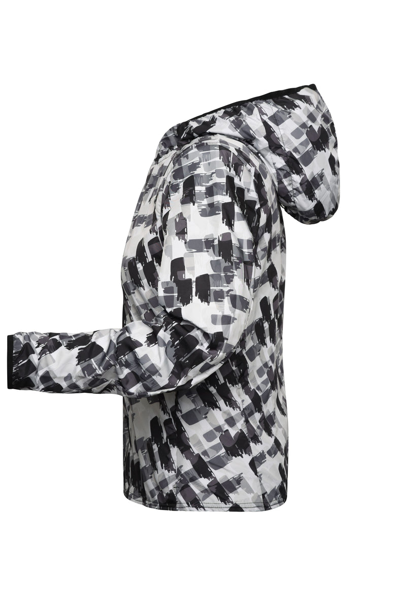 Laden Sie das Bild in Galerie -Viewer, Leichte Jacke aus recyceltem Polyester für Sport und Freizeit - JN533
