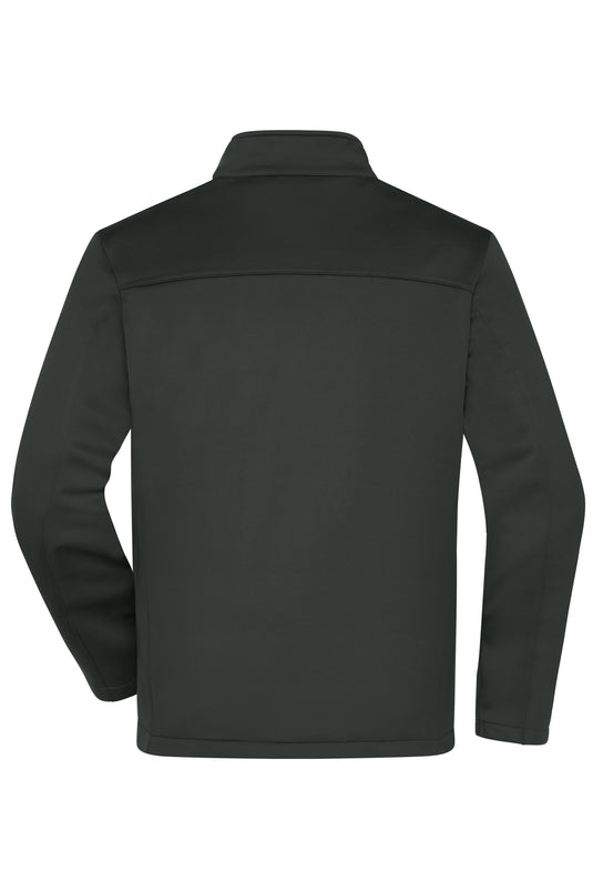 Klassische Softshelljacke im sportlichen Design aus recyceltem Polyester - JN1172