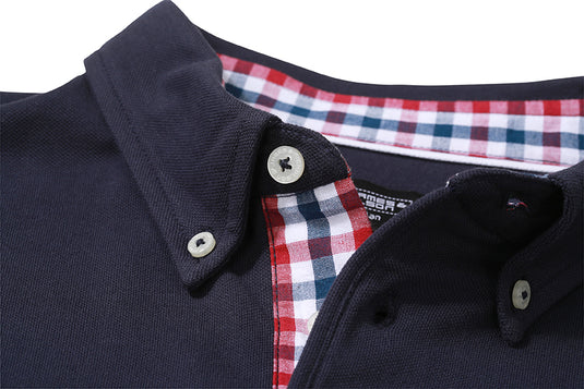 Polo mit Button-Down Kragen - JN964